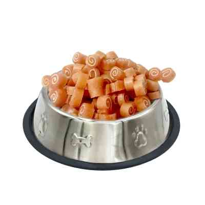 Лакомство для собак Lucky Star Мини-роллы с мягким мясом курицы и трески 1-2 см 85 г (4820111434176) Винница