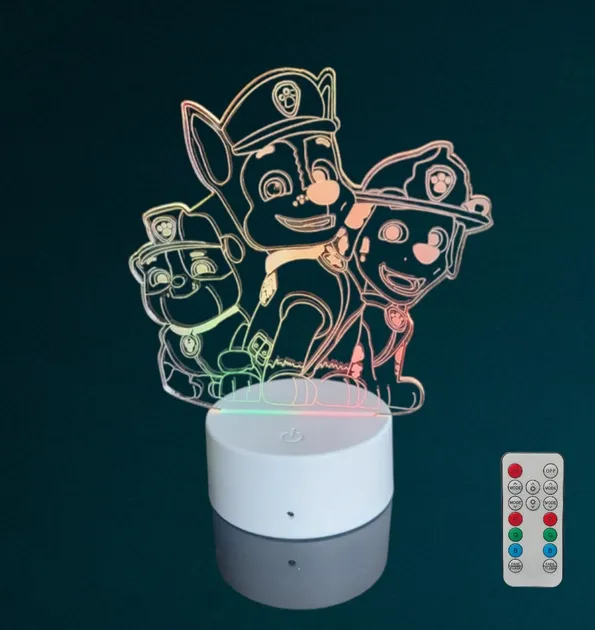 3D нічник ілюзійна лампа 11471 Луцьк - фото 8