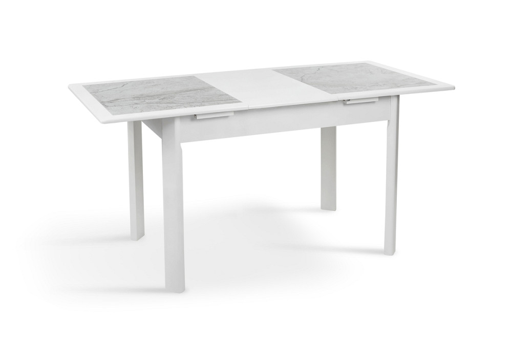 Стіл обідній Делі (1150+390)*740, білий Киев - изображение 1