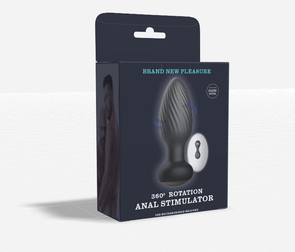 Анальная пробка – 360° Rotation Anal Stimulator Sex Aura Киев - изображение 7
