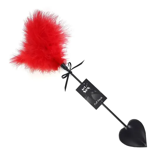 Лоскітка зі шлепалкою Піка Art of Sex - Puff Peak, колір Червоний Львів