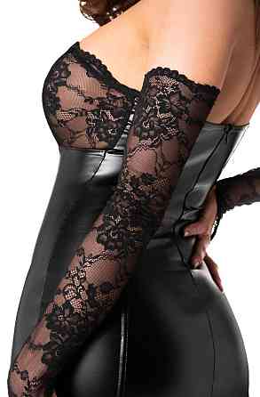 Платье Noir Handmade F340 Dress with gloves - XXL Sex Aura Київ
