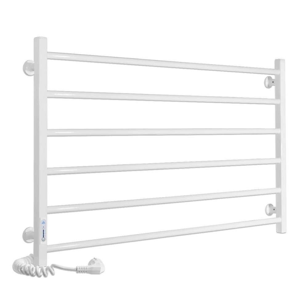 Електрична рушникосушка Laris Зебра Горизонт ЧК6 1000Х600 Е біла Київ - фото 1