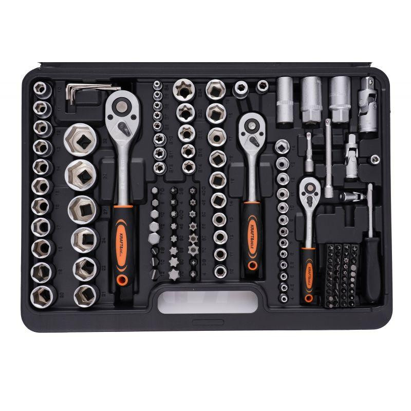 Набір ключів Kraft&Dele KD10460 у пластиковій валізі 292 шт. Київ - фото 5