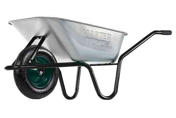 MASTERTOOL Тачка садово-будівельна MASTERTOOL D-1SE одноколісна 85 л/150 кг колесо пневматичне Киев