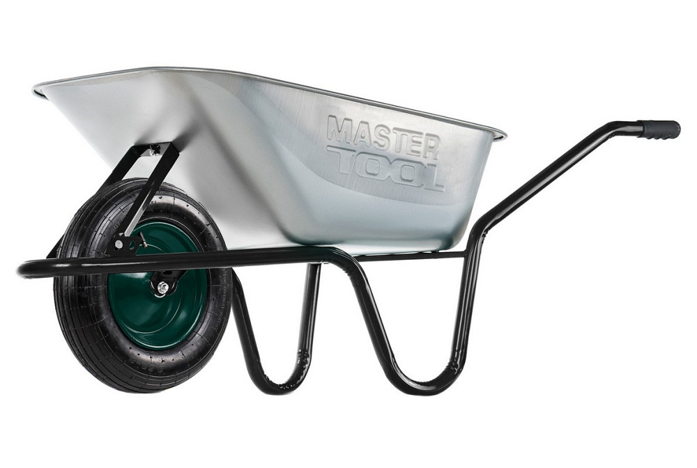 MASTERTOOL Тачка садово-будівельна MASTERTOOL D-1SE одноколісна 85 л/150 кг колесо пневматичне Киев - изображение 2