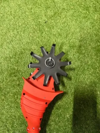 Акумуляторний культиватор 48V ручний для городу, теплиць та клумб, 2 АКБ Красный Коломия