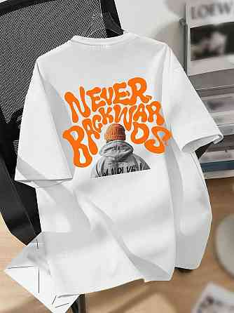 Футболка женская с принтом  46 Белая 2664083354 Днепр