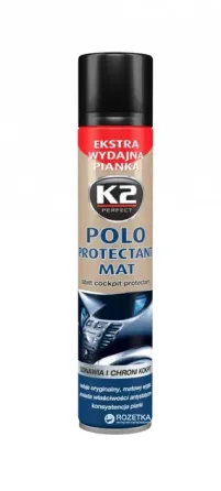 Поліроль для пластику K2 Polo Protectant матовий 300 мл Ковель