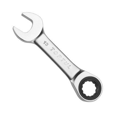 Ключ Toptul комбинированный с трещоткой укороченный 15мм (AOAB1515) Винница - изображение 1