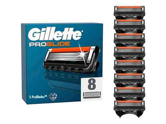 Змінні картриджі 8шт для гоління Fusion5 ProGlide ТМ GILLETTE Київ