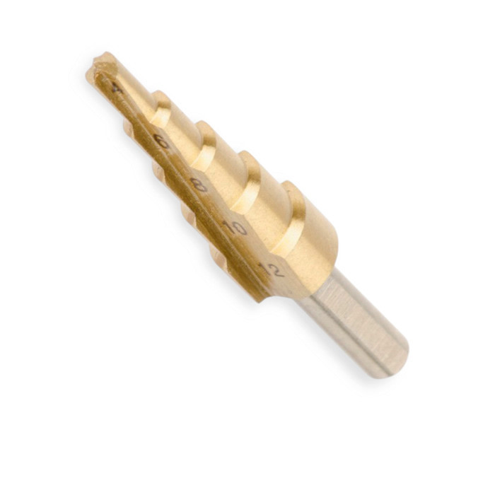 Свердло ступінчасте 4-12 мм, сталь HSS Мукачево - фото 4