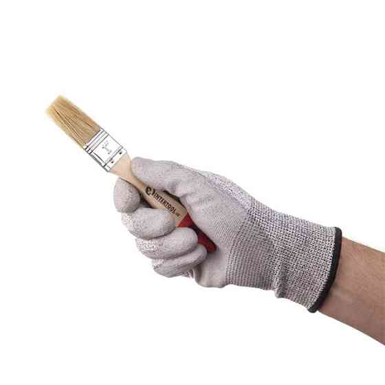 Набір пензлів флейцевих, 5 шт. (25, 38, 50, 76, 102 мм) INTERTOOL KT-1005 Киев