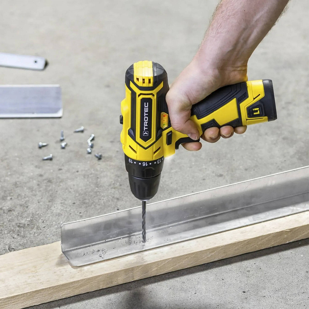 Дрель-шуруповерт аккумуляторная Trotec PSCS 11-12V + кейс (4410000102) Винница - изображение 9