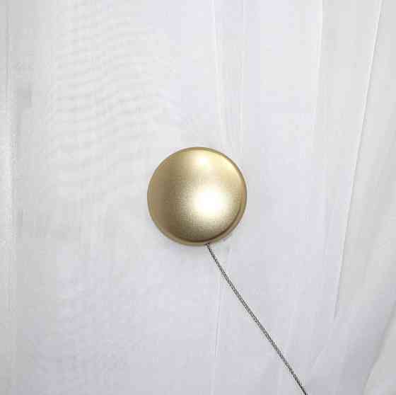 Магніти для штор і гардин (125м) Коло набір 2 шт Злотистий (81-036) Київ