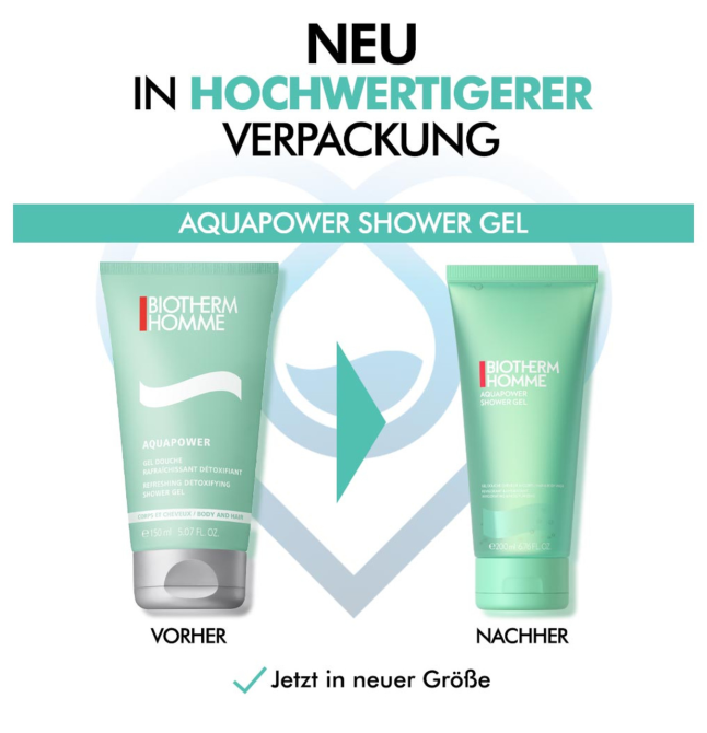 Гель-шампунь для тіла та волосся Biotherm Homme Aquapower Shower Gel 200ml Слов'янськ - фото 2