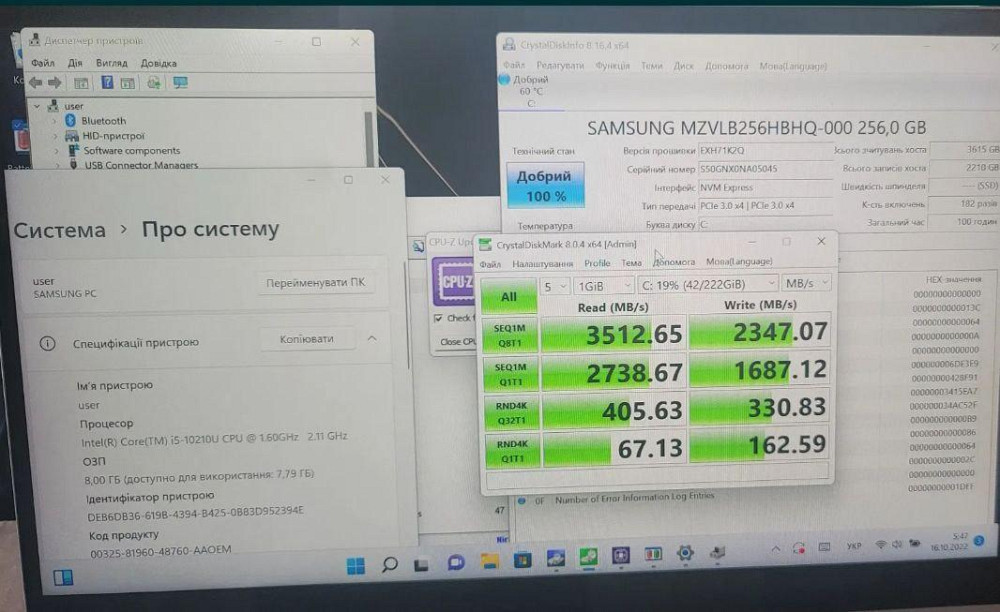 Ноутбук трансформер Samsung Galaxy Book Flex Alpha. i5-10210, 8Gb, 256Gb, FullHD QLED татч Киев - изображение 8