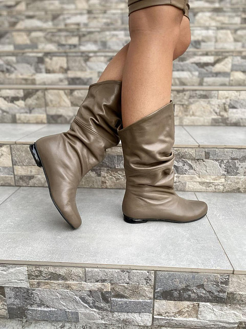 Nivelle Напівчоботи жіночі NIVELLE 2072 капучіно (зима, шкіра натуральна) (2954) 35р.36р. 35 Коломыя - изображение 1