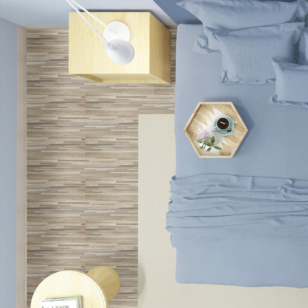 Сіро-бежева самоклеюча вінілова плитка, матова Київ - фото 6