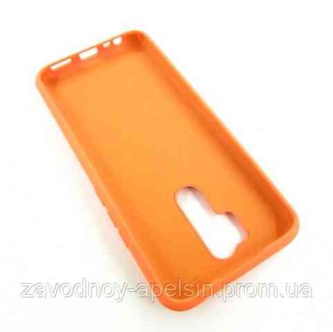 Xiaomi Redmi 9 чохол оранжевий Silicone Cover orange Одеса