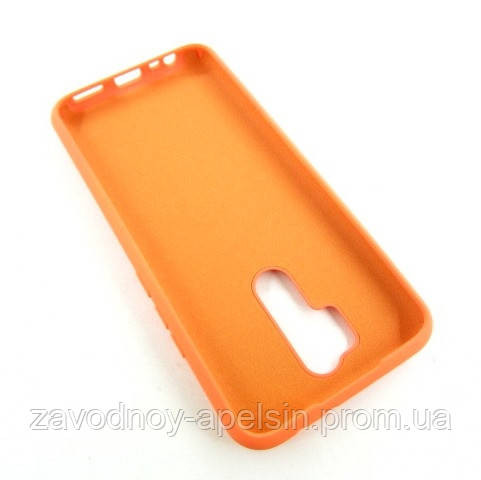 Xiaomi Redmi 9 чохол оранжевий Silicone Cover orange Одеса - фото 2