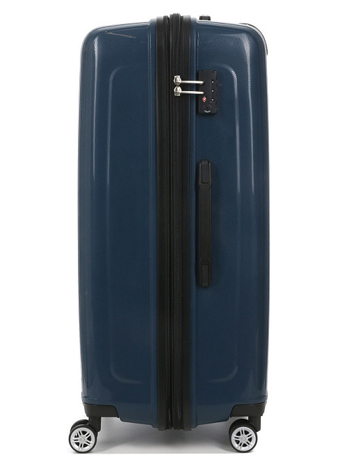 Валіза пластикова AIRTEX 241 велика 78 см синя Київ - фото 4