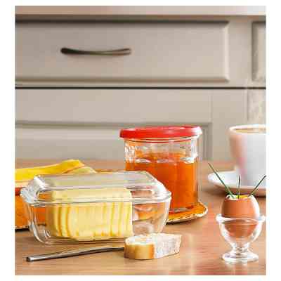 Масленка кухонная Luminarc Butter Clear 17 см (N3913) Винница