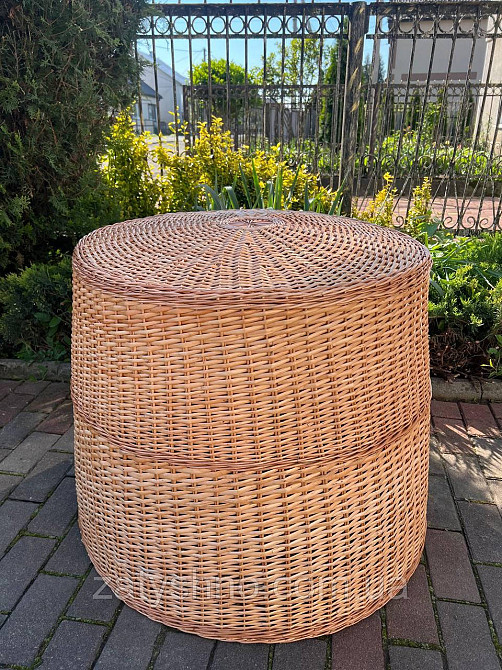 Большая плетеная люстра  из лозы Киев - изображение 9