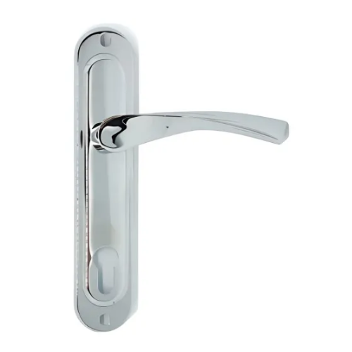 Ручка дверна на планці 85.0123 AL CP KEDR Житомир - изображение 1