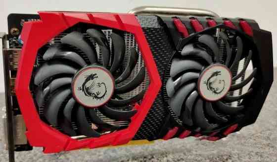 Топовая : MSI 1050 TI 4Gb. GAMING - X . Киев