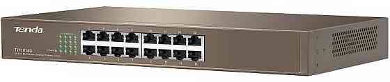 Комутатор TENDA TEF1016D 16xFE, Desktop метал, Некерований Вінниця