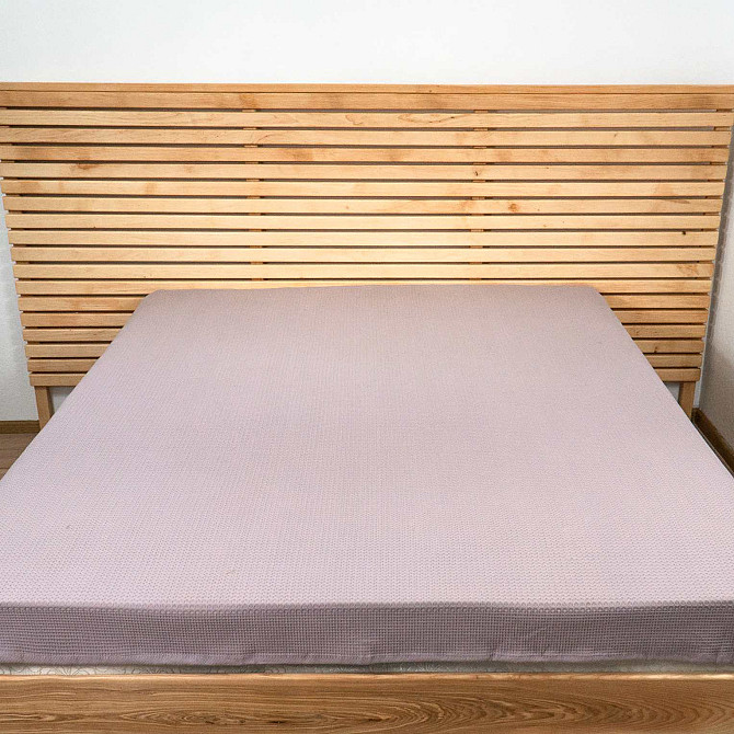 Простирадло-покривало вафельне GM TEXTILE 190х200см 220г/м2 (Капучіно) Суми - фото 9