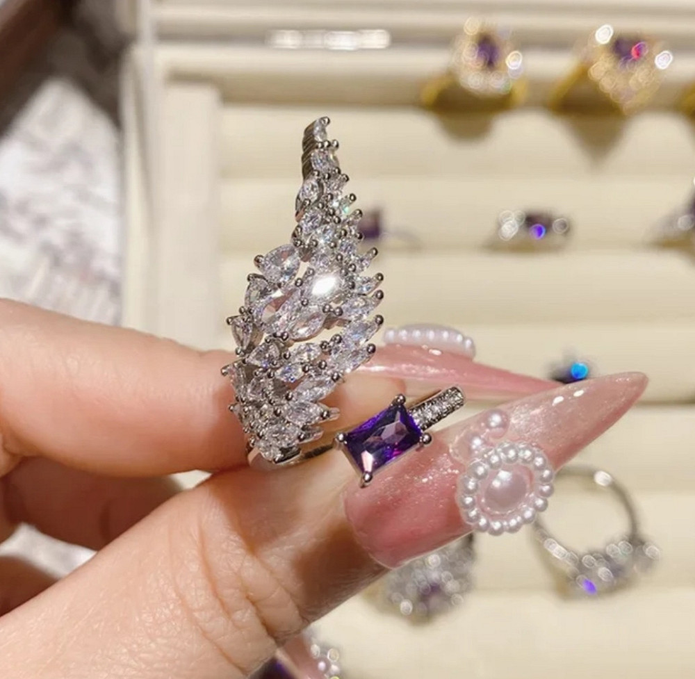 Каблучка з цирконами Смела - изображение 1