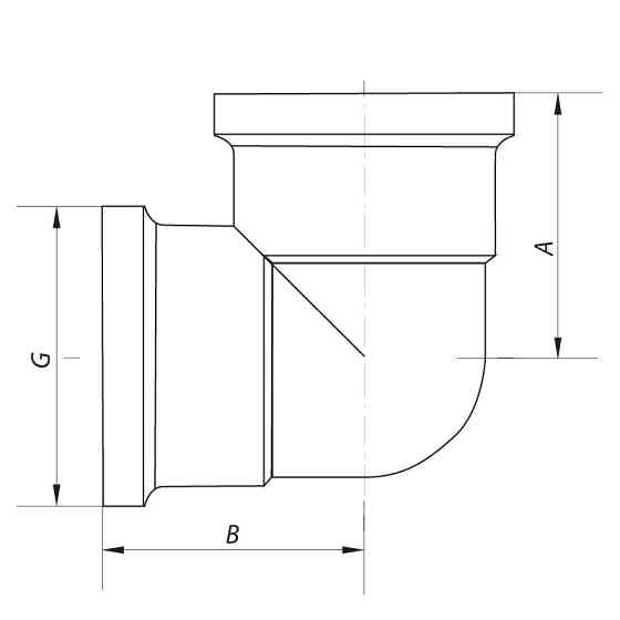 Кут 1'' ВВ Koer KF.L10F (KF0074) Київ