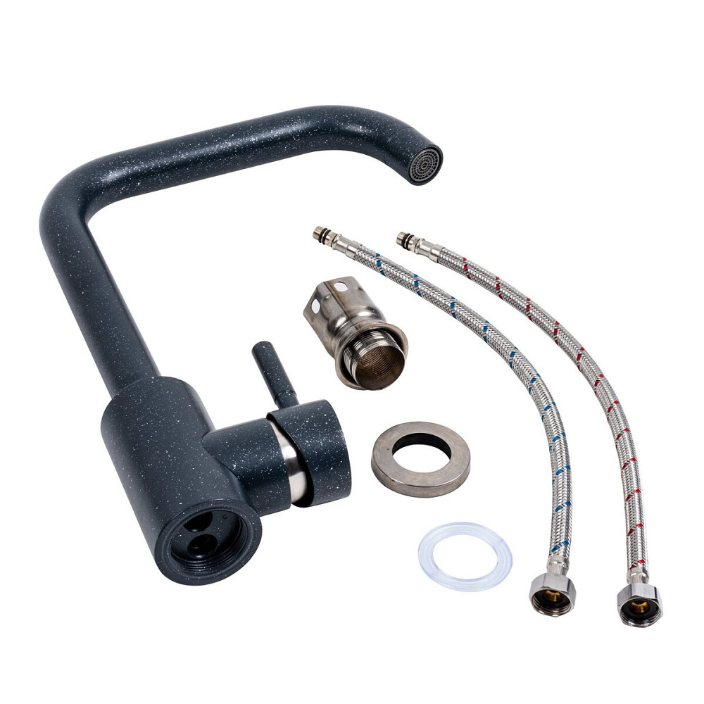 PLATINUM Змішувач кухонний Platinum NS02B (3008B-NA) Антрацит Коломыя - изображение 2