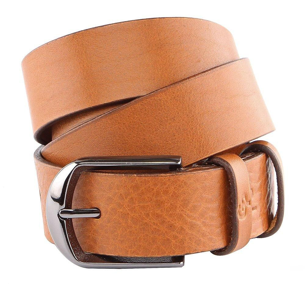 Ремінь чоловічий Італії GRANDE PELLE 00244 Рудий Київ - фото 1