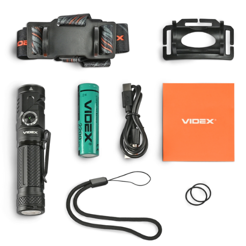 Ліхтарик LED портативний 1000Lm 5000К VLF-A232R Videx Житомир - изображение 4