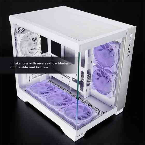 Корпус Chieftec VISIO GM-30W-TG-OP ATX, без БЖ, White Вінниця