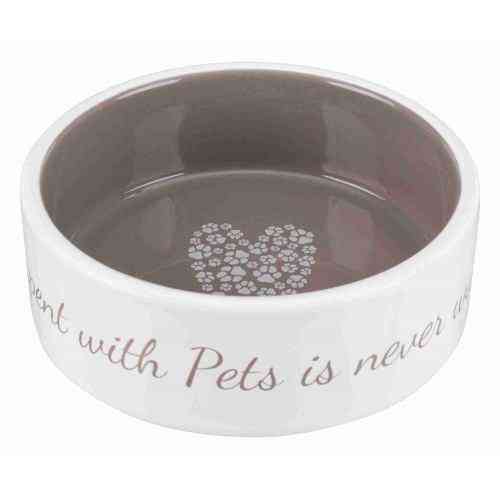 Миска Trixie Pet's Home для собак, керамічна, 16 см, 800 мл (бежева) Київ