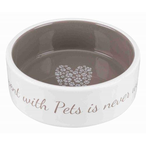 Миска Trixie Pet's Home для собак, керамічна, 16 см, 800 мл (бежева) Київ - фото 1