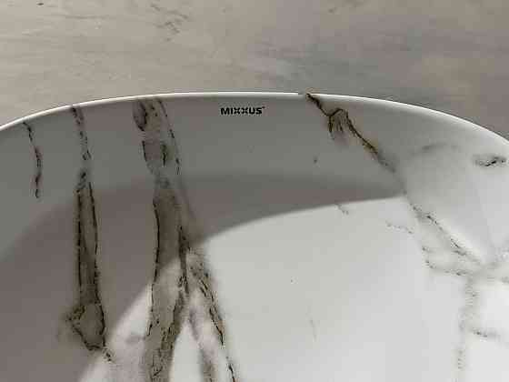 Раковина накладна Mixxus Premium DIVERSE-0104 MARBLE 370х370х135mm   ( MP6537 ) 36907 Харків