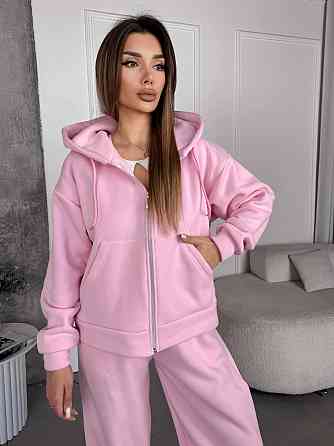 Женский теплый костюм с широкими штанами Одесса