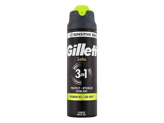 Гель для гоління 198мл Labs Sensitive для чоловіків ТМ GILLETTE Київ