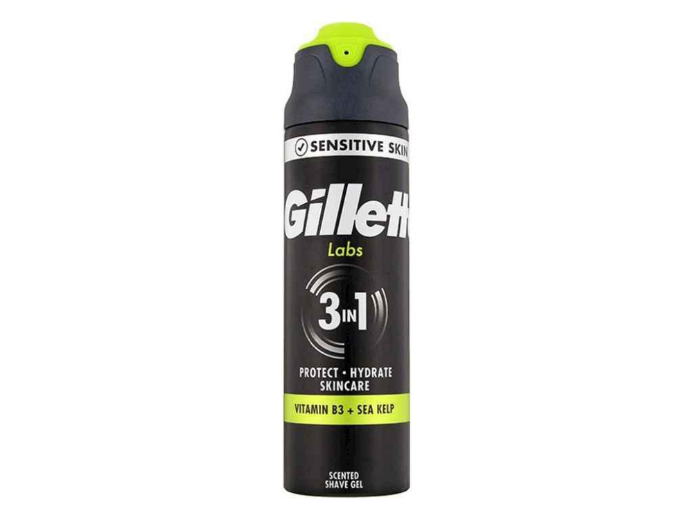 Гель для бритья 198мл Labs Sensitive для мужчин ТМ GILLETTE Киев - изображение 1