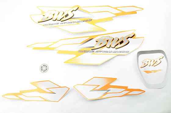 Наклейки (набор) Ямаха BWS (48х13см, оранжевые) (#7311) Мукачево