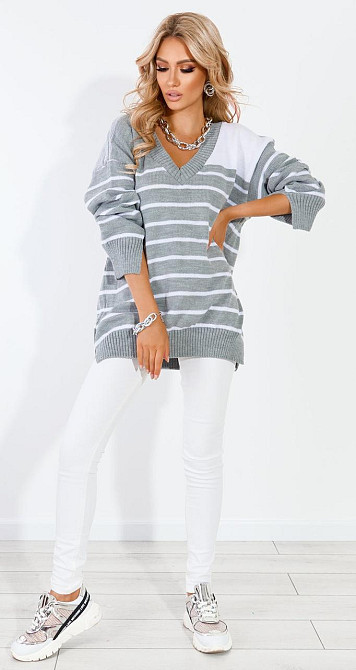 Стильний светр (42-46) Київ - фото 1