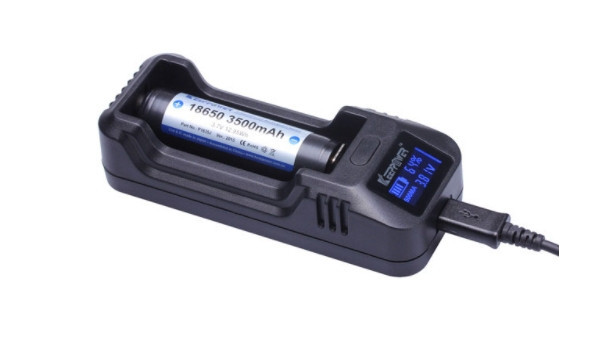 Зарядное устройство Keeppower L1 LCD USB (1А) для аккумуляторов Винница - изображение 4