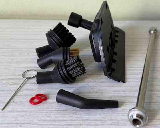 Мощный пароочиститель отпариватель 2500 вт 8 насадок / Пароочисник. Киев