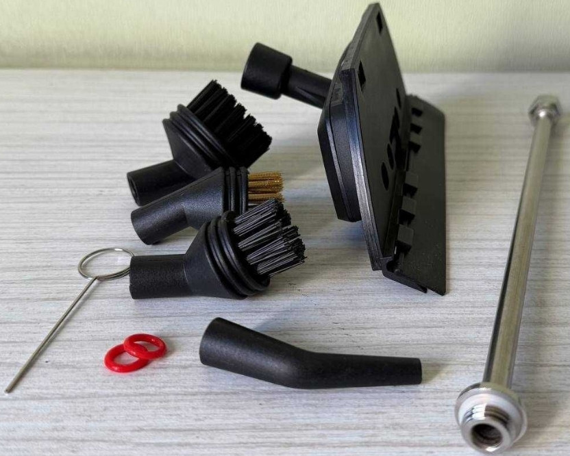 Мощный пароочиститель отпариватель 2500 вт 8 насадок / Пароочисник. Киев - изображение 4