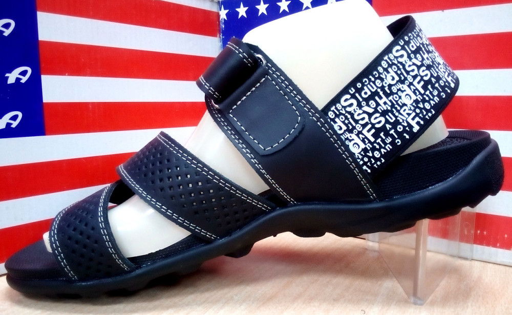 Мужские кожаные сандалииAdidas Киев - изображение 6